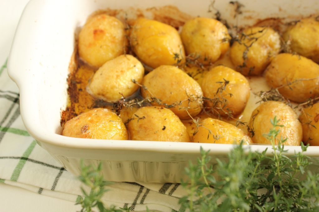 ziemniaki z tymiankiem